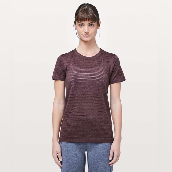 Lululemon Breeze By Short Sleeve *Squad Dark Adobe / Antique Bark - Picture 1 of 5
